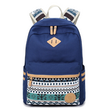 Shoulder Bag Female Canvas Multi-pocket School Travel