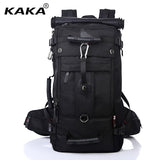 Men Backpack Travel Bag Large Capacity Versatile Utility Mountaineering Bag